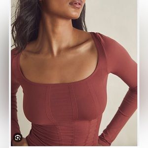 NWT Free People Intimately Stay Here Top